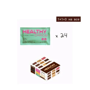 шоу-бокс шоколад з малиною і спіруліною