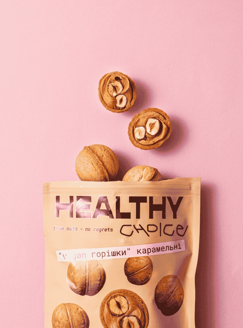 vegan карамельні горішки