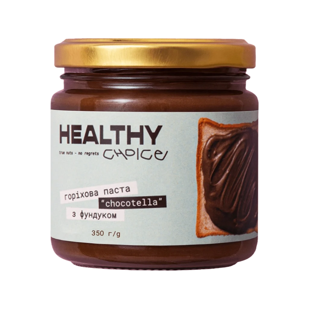 шоколадна паста з фундуком велика 350 гр
