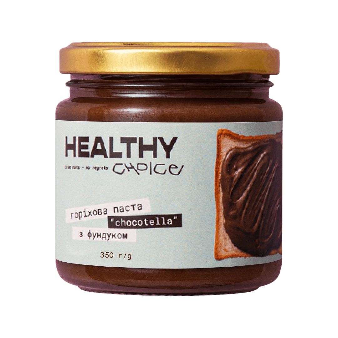 шоколадна паста з фундуком велика 350 гр
