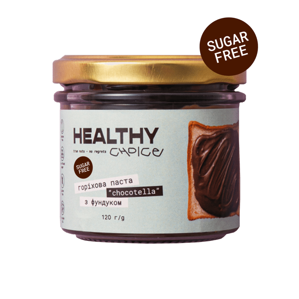 шоколадна паста без цукру