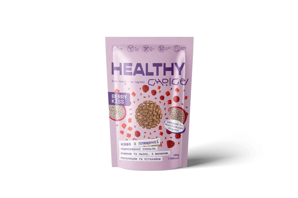 каша бері кіс з чорнозерної плющеної спельти