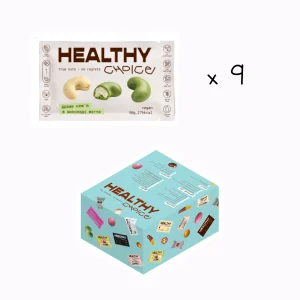 шоубокс кешʼю в шоколаді матча