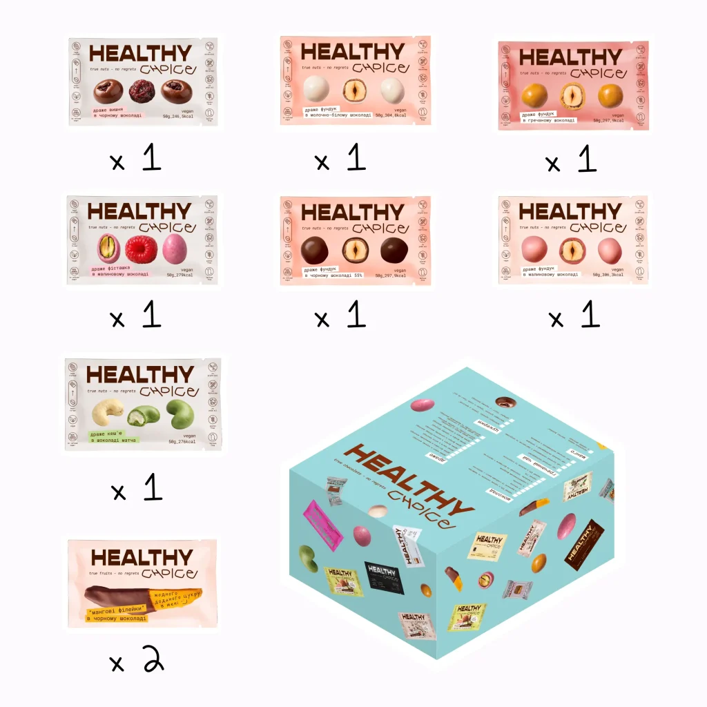 шоубокс асорті драже