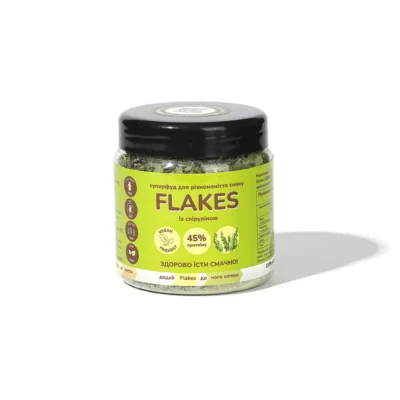 Flakes зі спіруліною <span class="gram">50 г</span>